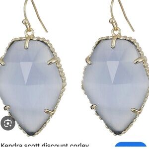 Kendra Scott Gray Slate Cats Eye Corley
